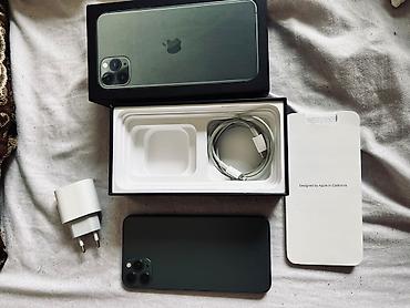 irşad telecom iphone 11 pro max: IPhone 11 Pro Max, 256 GB, Matte Midnight Green, Face ID, Simsiz şarj — 6