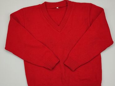 bluzki damskie w serek: Sweter, M, stan - Dobry