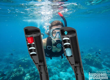 Vodeni sportovi: Maska za ronjenje sa disaljkom go proo — 1