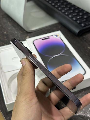 8 plus iphone: IPhone 14 Pro, 256 GB, Deep Purple, Sənədlərlə, Zəmanət, Face ID — 2