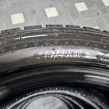 blazer: Шины 245 / 45 / R 18, Зима, Б/у, Комплект, Sailun — 5