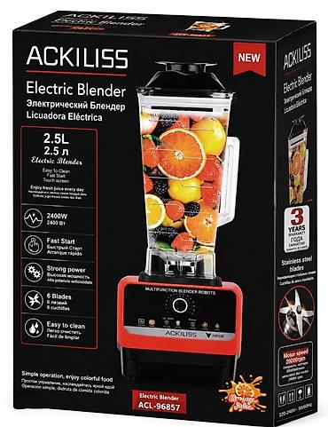 Blender ACKILISS Electric Blender ACL-96857 - Tutum: 2.5 L - Güc