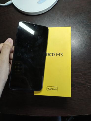 Poco: Poco M3, 64 GB, rəng - Qara