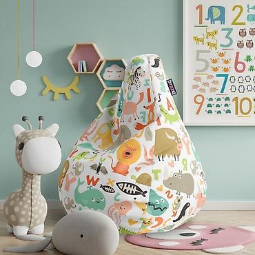 simpo komode: Lazy Bag za decu – Animal alfabet – 004 (šifra: 004-m-270) Udobna — 1
