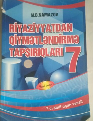 7 ci sınıf testleri: Salam. 7 ci sinif NAMAZOV Riyaziyyat İçərisi yazılı deyil