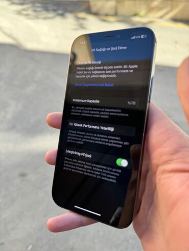 apple iphone 14 qiymeti: IPhone 12 Pro, 128 GB, Mavi, Face ID