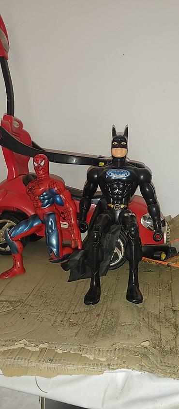 smesne cipele: Akcione figure – Batman i Spider-Man (set od 2) - Visoke figure — 3