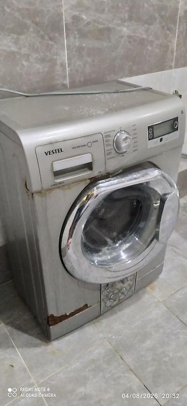 honor pad 8: Paltaryuyan maşın Vestel, 6 kq, Ehtiyat hissələri kimi, Avtomat, Qurutma var, Kredit yoxdur, Ünvandan götürmə — 3