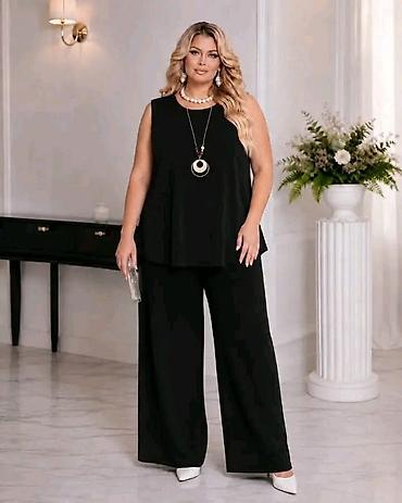 svecane bluze i tunike: Komplet za punije XL 2XL 3XL Cena : 3200 dinara ML Damski komplet bez — 2