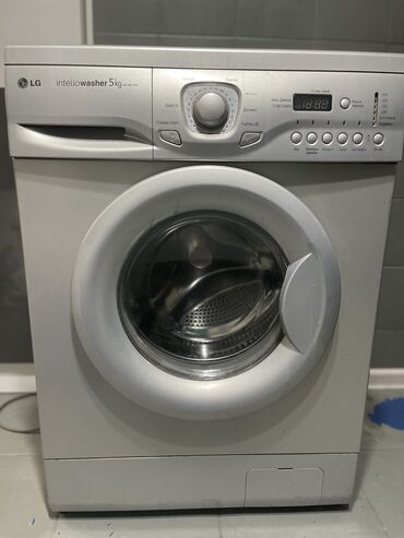 бу стиралки: Кир жуучу машина LG, Колдонулган, Автомат, 5 кг чейин
