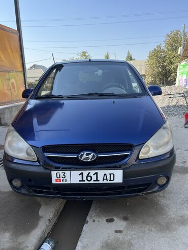 автомат машина арзан: Hyundai Getz: 2007 г., 1.6 л, Механика, Бензин, Хетчбек