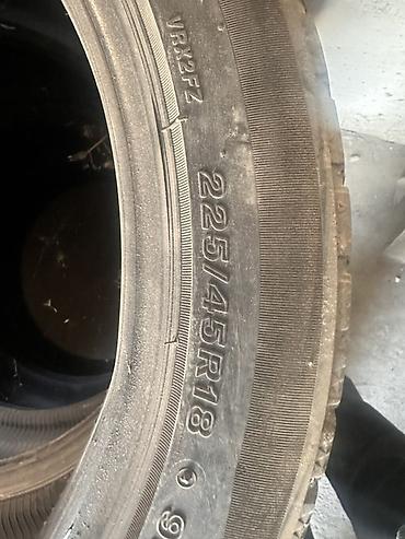 165 60 15: Шины 225 / 45 / R 18, Зима, Б/у, Комплект, Легковые, Корея, Bridgestone — 2