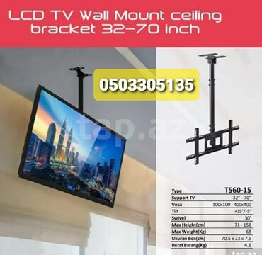 Monitorlar: İkili qoşa monitor asmaq üçün stolüstü hərəkətli korşteyn.17-30 LED — 11