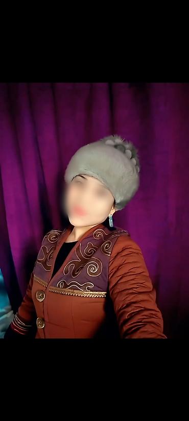 секси селка: Шапка, Искусственный мех, Зима, С помпоном — 1
