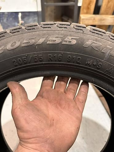r16 mekab: Зимняя шина Pirelli (линейка Ice/Studless), размер 205/55 R16 91Q — 2