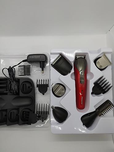 saç maşınları: Promozer 2018 - Trimmer dəsti 10in1 Təsviri:⬇️Keyfiyyətli Təraş — 8