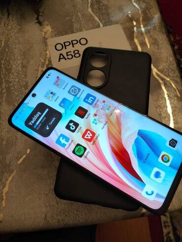 nardan nara kontur yuklemek: Oppo A58 4G, 128 GB, rəng - Qara
