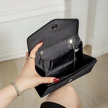 Клатчи: Вечерние мини-сумки с блеском и декором кристаллами Остались последние — 6