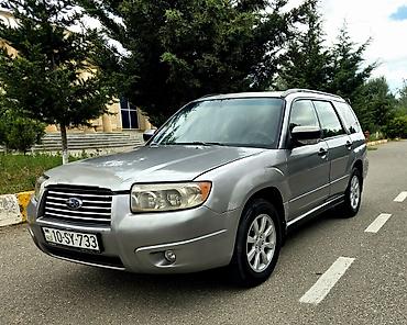 naxcıvan avtomobil elanları: Subaru Forester – gümüşü rəngli, kompakt krossover/SUV Texniki — 2