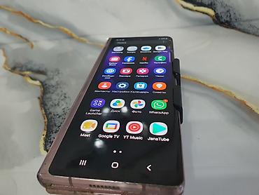 Мобильные телефоны и аксессуары: Samsung Galaxy Z Fold 2, Б/у, 256 ГБ, цвет - Коричневый, 1 SIM, 2 SIM — 3