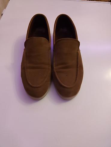 ayaqqabı 38: Kişi mokasinləri - Rəng: tünd qəhvəyi (brown) - Model: bağsız — 3