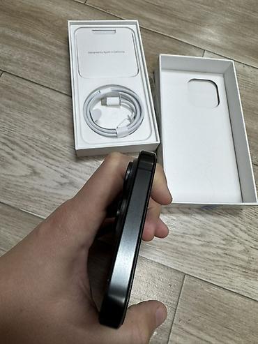 Apple iPhone: IPhone 15 Pro, 256 ГБ, Черный, Коробка, 100 % at lalafo.kg — 6 Apple iPhone: IPhone 15 Pro, 256 ГБ, Черный, Коробка, 100 % — 6