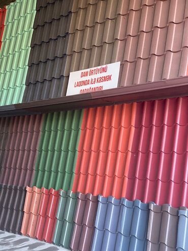 Digər dam örtükləri: Bu dam örtüyü materialı müxtəlif memarlıq üslublarına uyğun gələn — 6