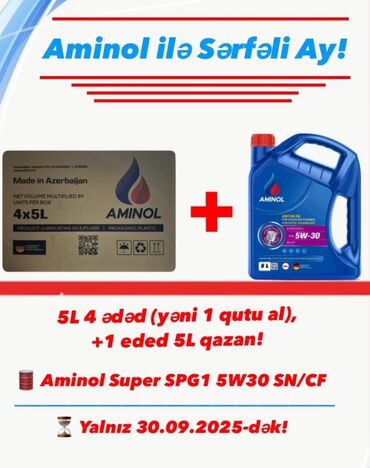 gənəgərçək yağı qiyməti: 1 l, 5w30