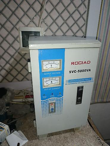 stablizator 5000: Rociad SVC-5000VA – tək fazalı avtomatik gərginlik tənzimləyicisi — 2