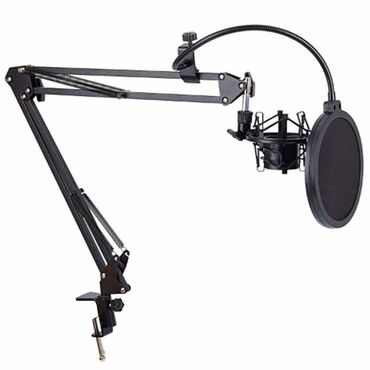 Студийные микрофоны: Держатель для микрофона obbbystudio md35 бишкек пантограф для