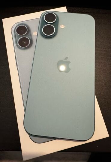 купить айфон 16 про макс в бишкеке: IPhone 16, Жаңы, 256 ГБ, Көгүлтүр, Коргоочу айнек, Каптама, Кабель, 99 %