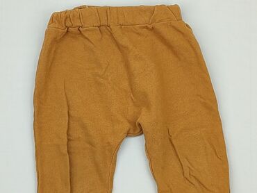 żółte spodnie: Spodnie dresowe, Fox&Bunny, 9-12 m, stan - Bardzo dobry