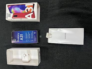 samsung netbook: Samsung Galaxy A31, 128 GB, rəng - Qara, Sənədlərlə — 1