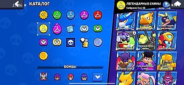 Другие игры и приставки: Аккаунт Brawl Stars Основные характеристики: - 90 из 107 бойцов — 6