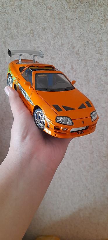 İdman və hobbi: Toyota Supra 1:24 Miqyas Təzədir Səsli və İşıqlı Hər yeri açılır — 1