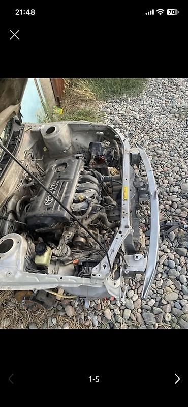 дрослинный заслонка: Передняя часть кузова с моторным отсеком Toyota (бензиновый VVT‑i) — 1