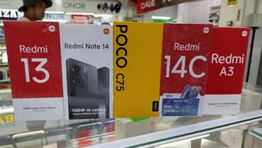 сони тел: Redmi, Redmi Note 14, Новый, 256 ГБ, цвет - Черный, 2 SIM