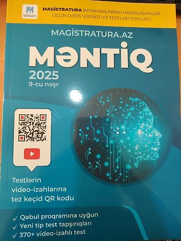 kub nece hesablanir: Məhsul: “MAGISTRATURA.AZ – Məntiq 2025” (9-cu nəşr) dərs vəsaiti və — 1