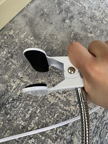 İşıqlandırma: Klipli fleksibil boyunlu masa/oxu lampası - 220V şəbəkəyə qoşulan — 4