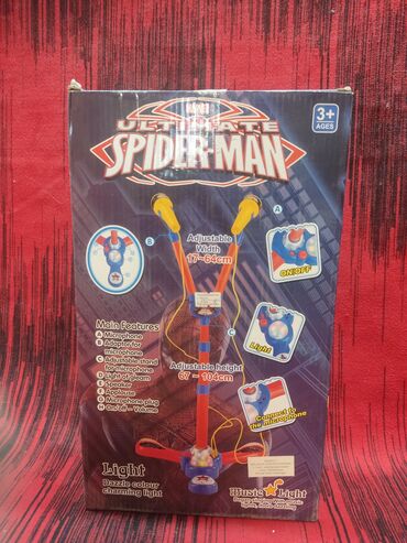 Игрушки: Детский караоке‑набор Ultimate Spider‑Man (Marvel) с регулируемой