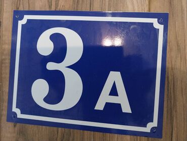 Ostali proizvodi za kuću: KUĆNI BROJEVI - Metalne table Kućni brojevi su izrađeni na nerđajućem — 11