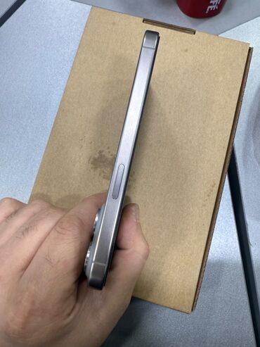 Apple iPhone: IPhone 15 Pro, 256 GB, Natural Titanium, Zəmanət, Simsiz şarj, Face ID — 5