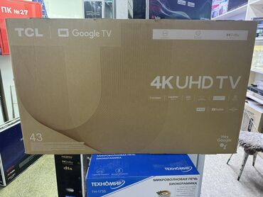 Морозильники: Телевизор TCL 43V6B Ultra HD (4K) LED-телевизор 43" TCL 43V6B