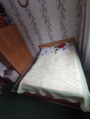 Двуспальные кровати: Двуспальная кровать с матрасом - Размер спального места — 1