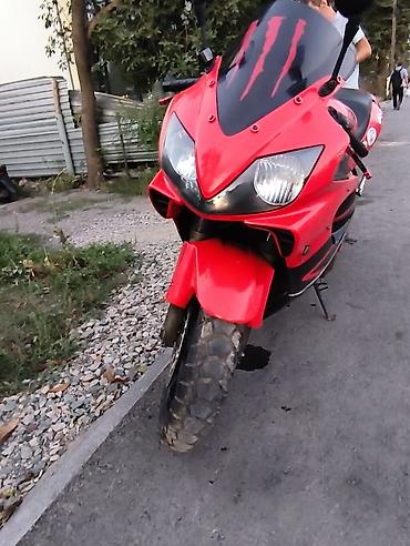 Мотоциклы: Спортивный мотоцикл Honda CBR (класс 600 куб.) в яркой красно‑черной — 8