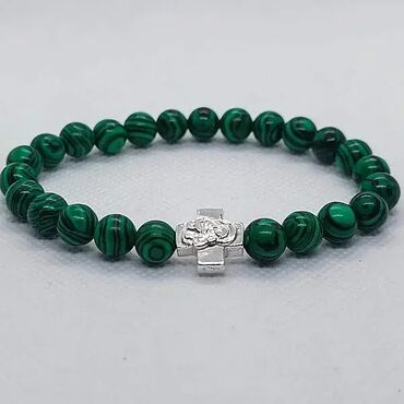 Narukvice: Konac narukvica, Handmade, Materijal: Perlice, Srebro — 8