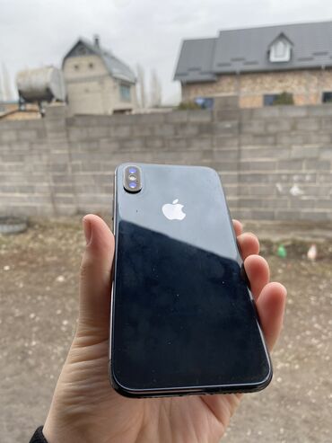 apple ipod nano 5: IPhone X, Б/у, 64 ГБ, Jet Black, Защитное стекло, Чехол, 100 %