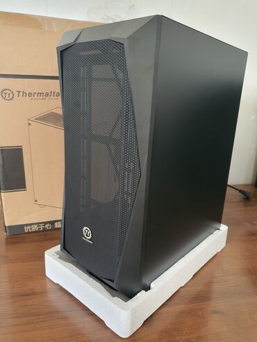 Корпусы ПК: Корпус ПК, Новый, Thermaltake, ATX, цвет - Черный at lalafo.kg — 3 Корпусы ПК: Корпус ПК, Новый, Thermaltake, ATX, цвет - Черный — 3