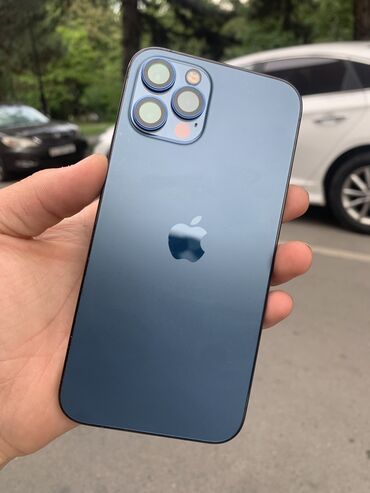 б у телефоны ми: IPhone 12 Pro, Б/у, 128 ГБ, Синий, 86 %