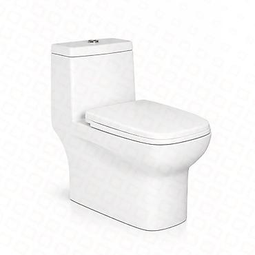 бак для воды в квартиру: Unitaz-kompakt (əl yuma gözü ilə) - Material: keramik (fayans) - Üst — 1